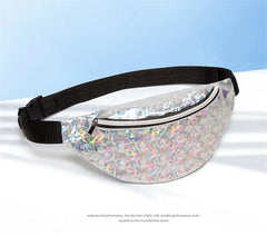 Waterproof Waist Bag Sports Lady Phone Crossbody Bag PU Leather