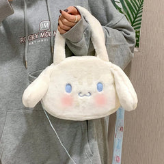 Plush Winter Shoulder Bag for Women Soft Warm Fur Messenger Handbag