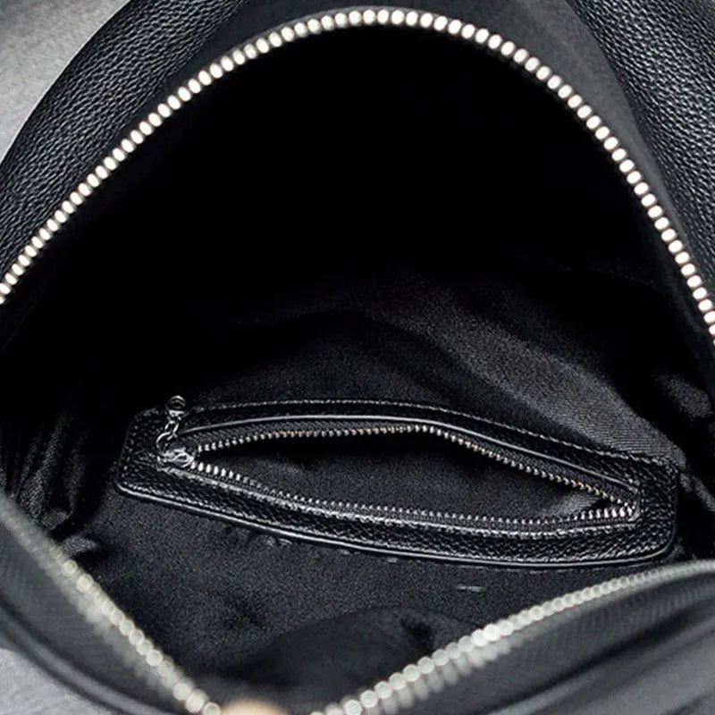 Women's Soft Leather Messenger Bag Crossbody Sling Pouch KL703