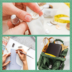Adults Beginner Sewing Kit with Needles Thimble Craft Tools