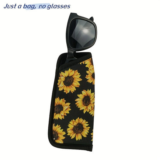 Mini Sunglasses Pouch Pattern Storage Bag Lightweight Travel Accessory