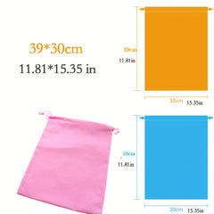 Portable Shoes Bag Travel Storage Pouch Drawstring Dust Bags Non Woven Fabric