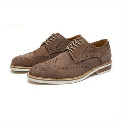 Men's Lace up Brogue Oxford Shoes for Office Business