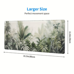 Tropical Leaves Gaming Mouse Pad 80.01cm XL