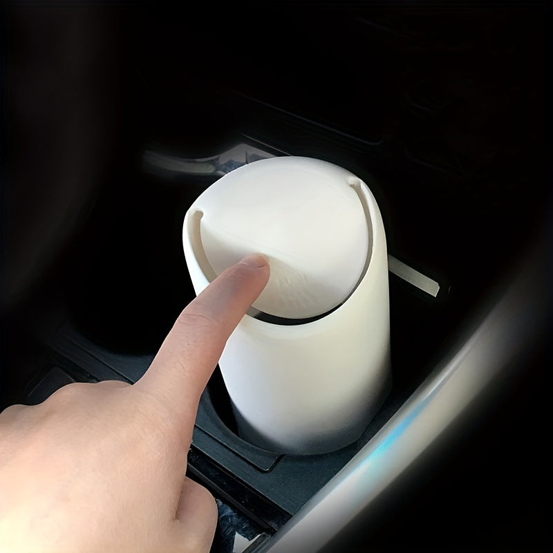 Silicone Car Garbage Can Auto Trash Dust Case Rubbish Organizer Storage Box