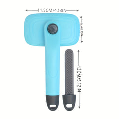 2-in-1 Pet Hair Removal Comb for Dogs and Cats