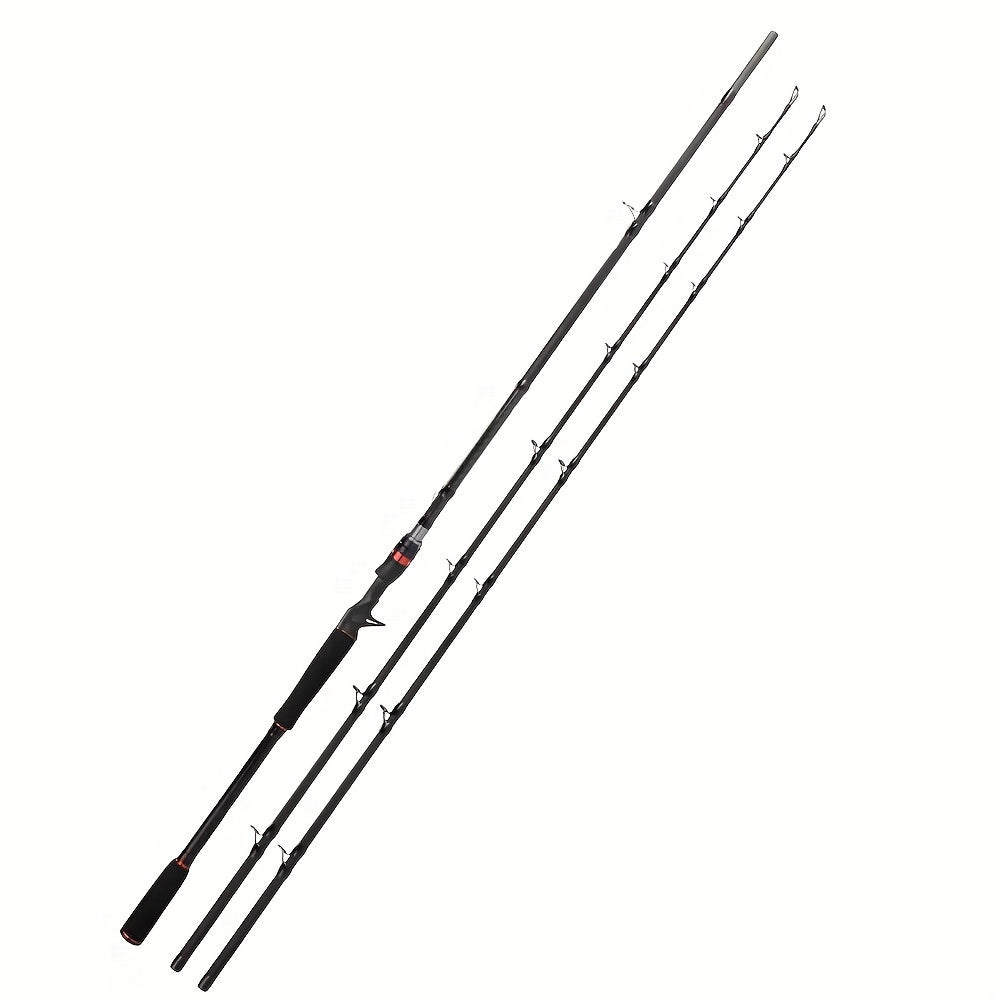 1pc Size Fishing Rod Spinning Casting With 24 Ton Carbon Fiber SiC Rings