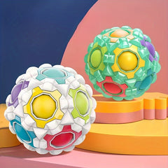 Stress Relief Magic Ball Rounded Corner Press Pinch Puzzle Decompression Ball
