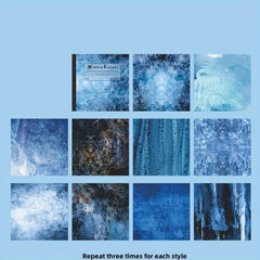 30pcs Retro Texture Hand Account Paper Pack