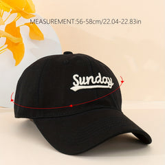 Adjustable Unisex Baseball Cap with Embroidery