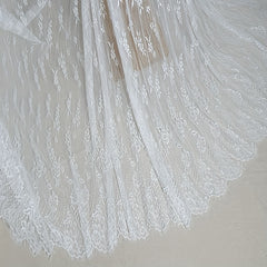 3m Long Eyelash Lace DIY Clothing Dress Wedding Curtain Material