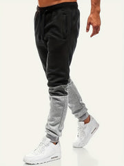 Men's Zipper Pocket Joggers Casual Loose Fit Pants