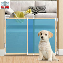 Retractable Safety Gate Baby Pet Barrier Fence