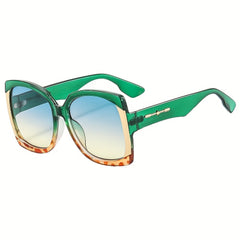 UV Protection Large Frame Sunglasses Mixed Square Sunglasses Decoration