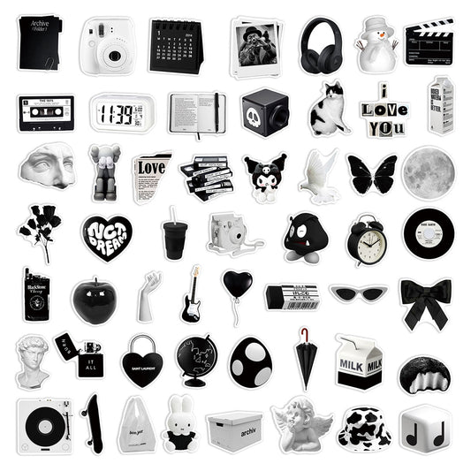 50pcs Stickers & Variety Vinyl Decals Laptop Car Motorcycle Bicycle & More