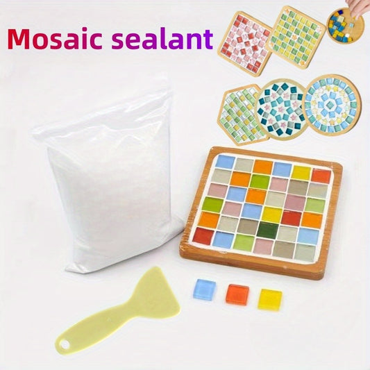 DIY Crafts Mosaic Tile Grout Putty Powder Shovel Kit
