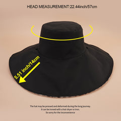 Ladies Bucket Hat with Face Cover for Autumn & Winter