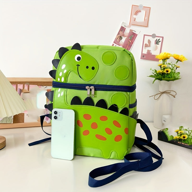 Dino Schoolbags For Boys And Girls Kindergarten Backpack With Rein