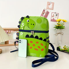 Dino Schoolbags For Boys And Girls Kindergarten Backpack With Rein
