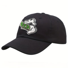Euramerican Embroidered Money Cap Men's Women's Sun Hat