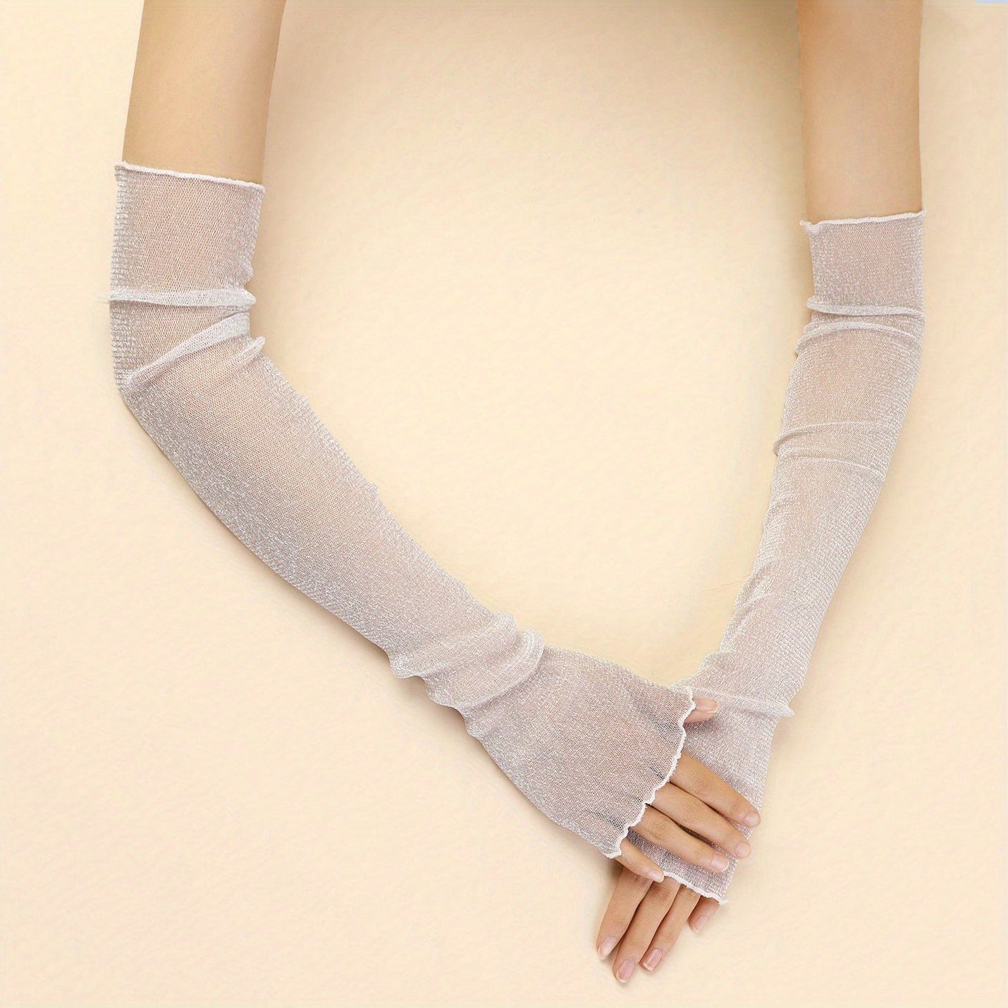 Lace Sunproof Gloves Women's UV Protection Sleeves