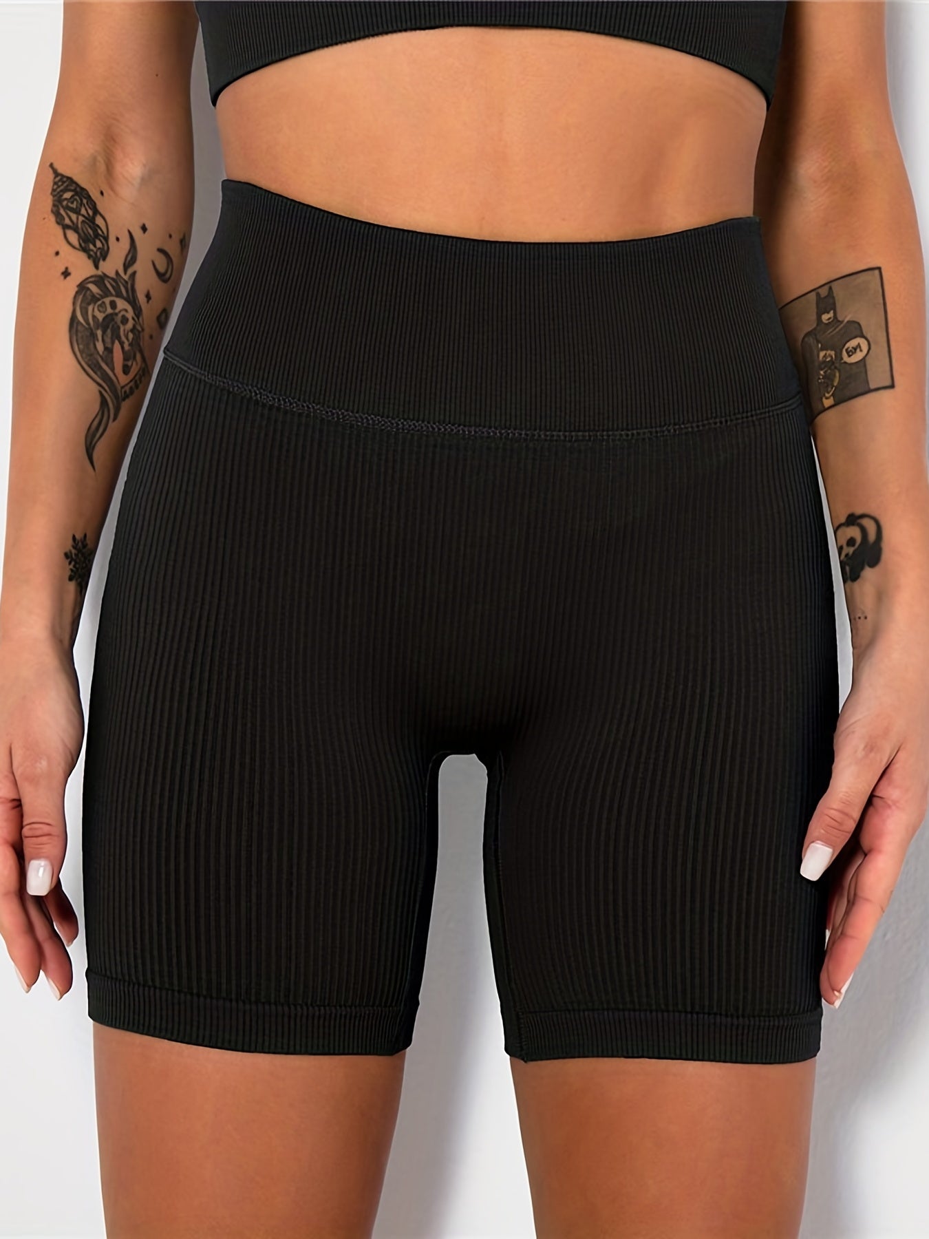 Seamless High Waist Yoga Shorts Women's Activewear