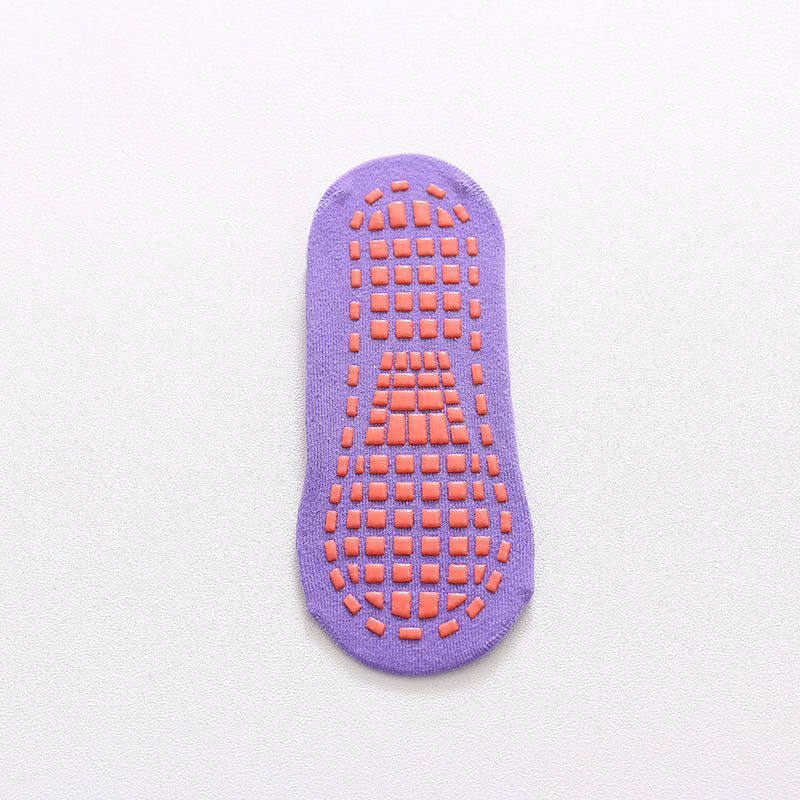 Anti Slip Trampoline Socks Parent Child Cotton Elastic Sports Socks