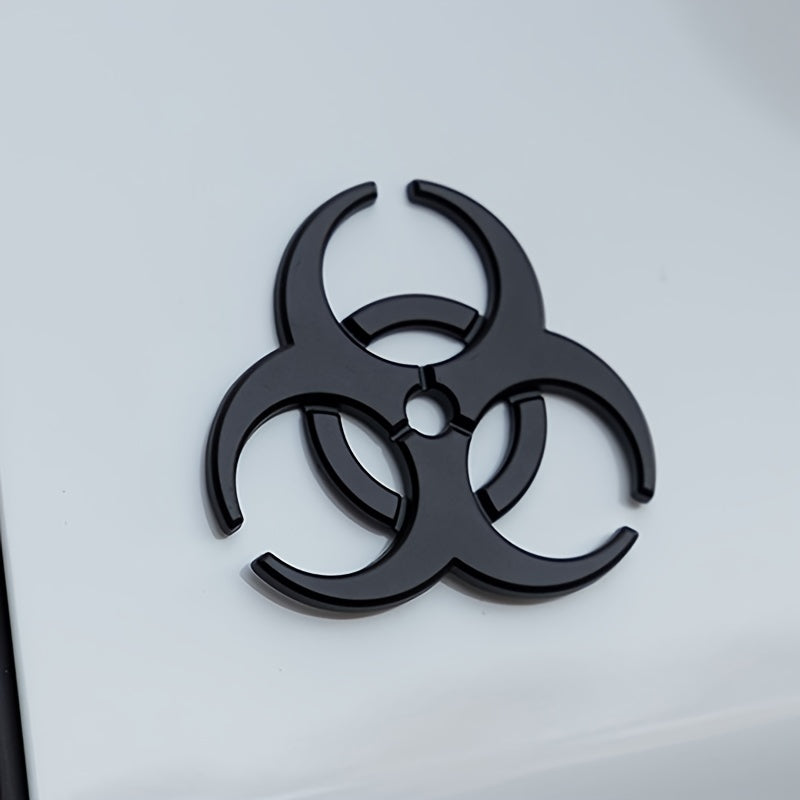 Metal Emblem Car Decal: Nuclear Umbrella Resident Sticker