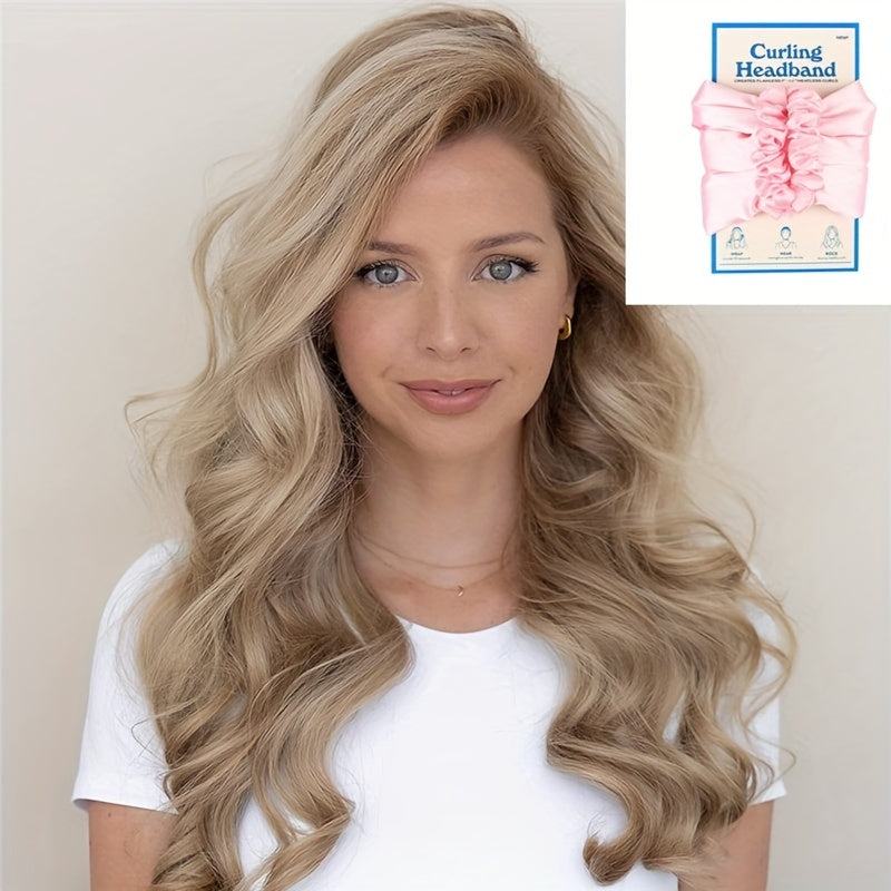 Heatless Curly Hair Headband Women's Sleep Curler