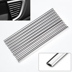 10pcs Car Air Conditioner Vent U Shape Moulding Trim Strips