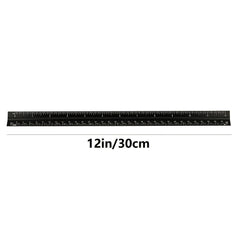 12'' Laser Etched Aluminum Architect Triangular Ruler