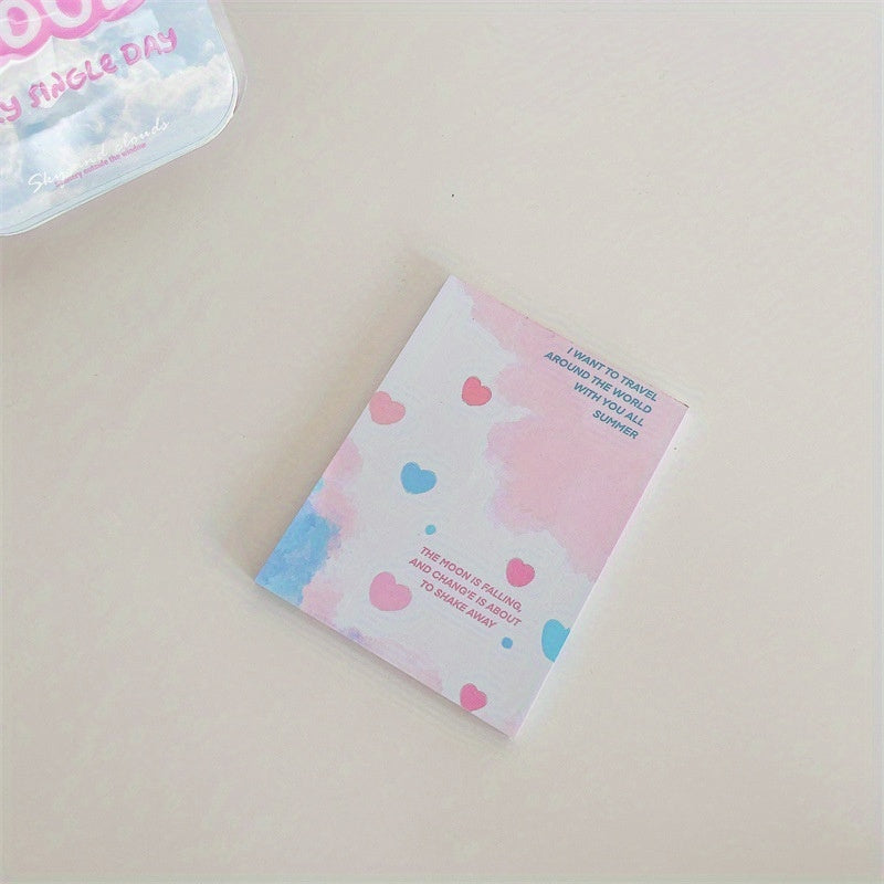 Colorful Love Series Note Paper Set - 150 Sheets