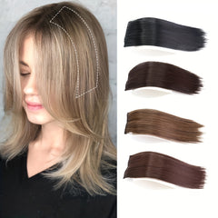 Invisible Clip In Hair Pad Straight Hair Extensions