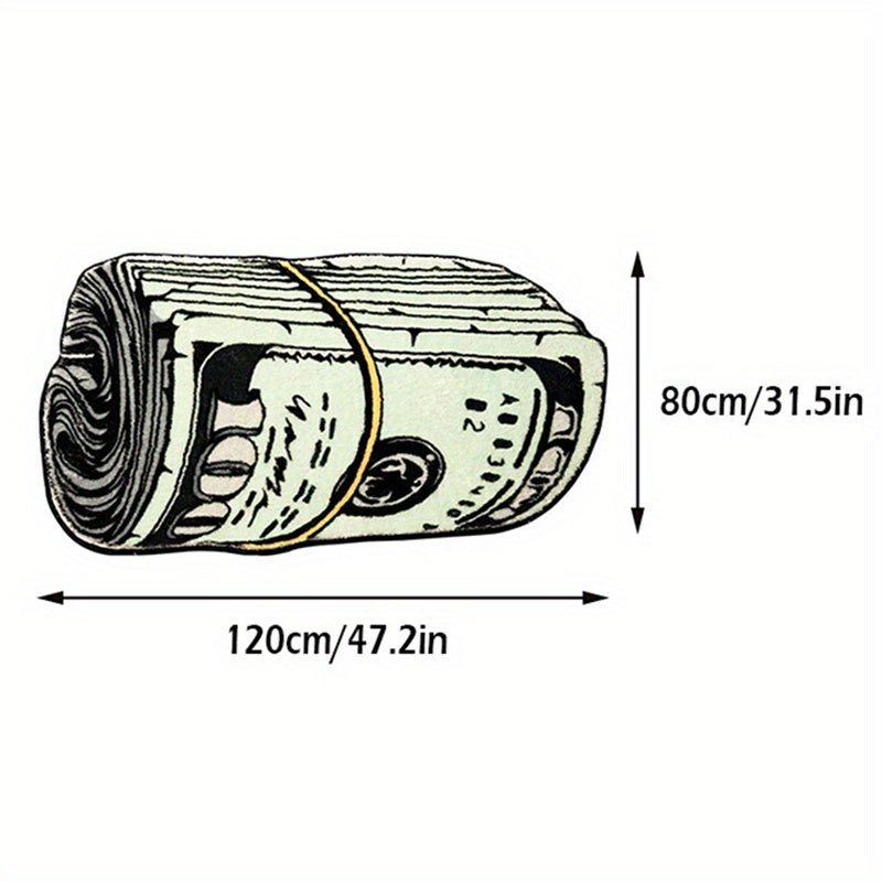 American Creative Plush Carpet Dollar Home Floor Mat Bathroom