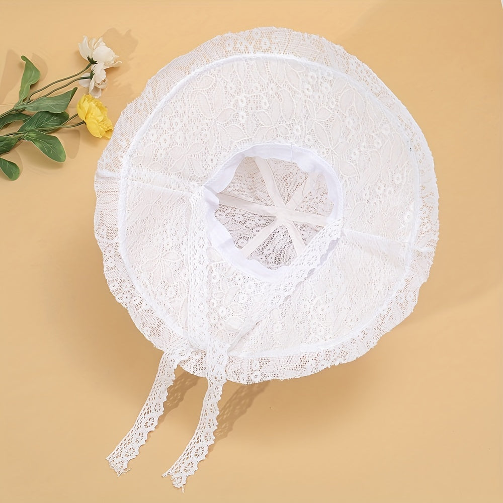Wode Bim Lace Bucket Hat Classic Sun Hat For Women