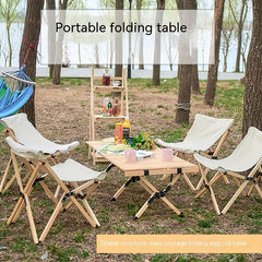 Portable Folding Table for Picnic Camping BBQ