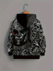 3D Pattern Sweatshirt Hooded Pullover For Party Sports