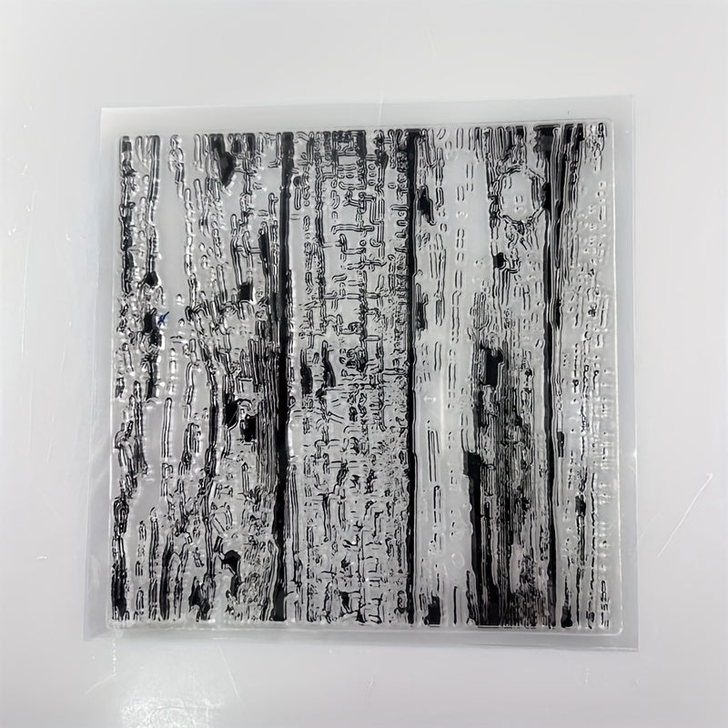 Trunk Grain Background Plate Stamps Stencils for DIY Scrapbook Photo Paper Card