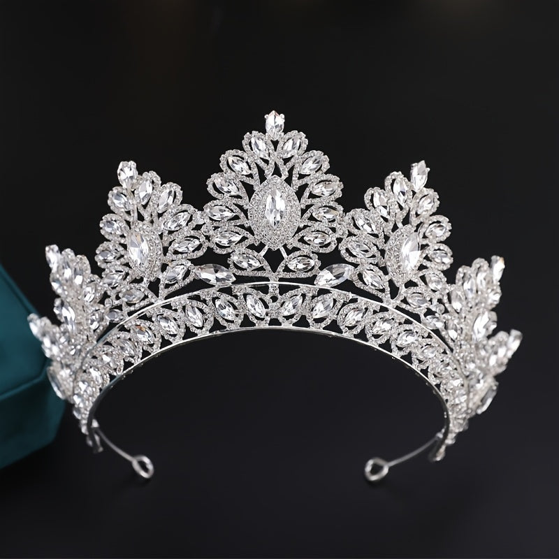 Bridal Wedding Crystal Crown Hair Accessories Rhinestone Crown