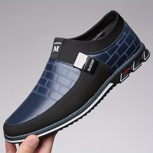 Men's Slip On Loafers Assorted Colors Smart Casual Walking Shoes