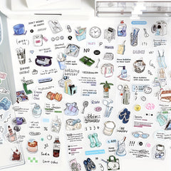 2 Sheets Hot Party Sugar List Stickers For Scrapbooking DIY
