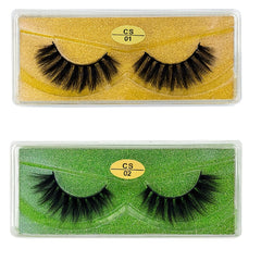 20 Pairs Fluffy Wispy Mink Eyelashes Long False Lashes for Women 3D Mink Lashes