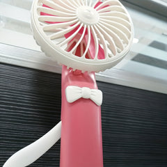 Mini Handheld Fan Manual Plastic Portable Pocket Fan