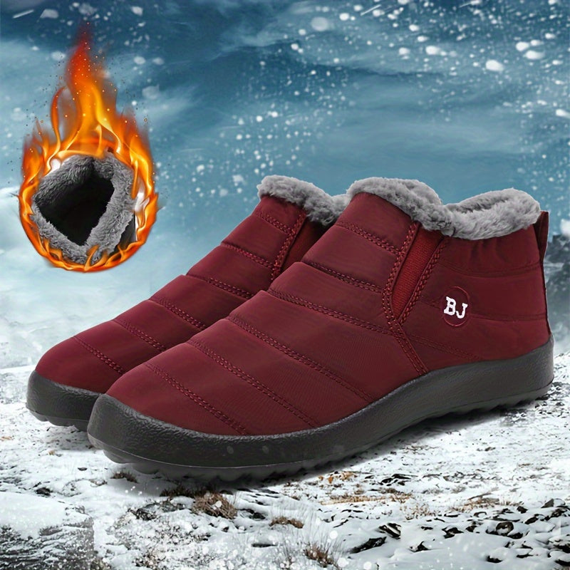 Women's Winter Fleece Lined Waterproof Snow Boots