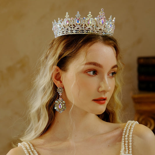 Rhinestone Crown Hairband Tiara Party Decorations