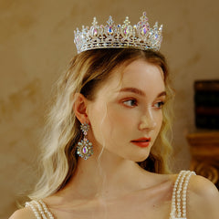 Rhinestone Crown Hairband Tiara Party Decorations