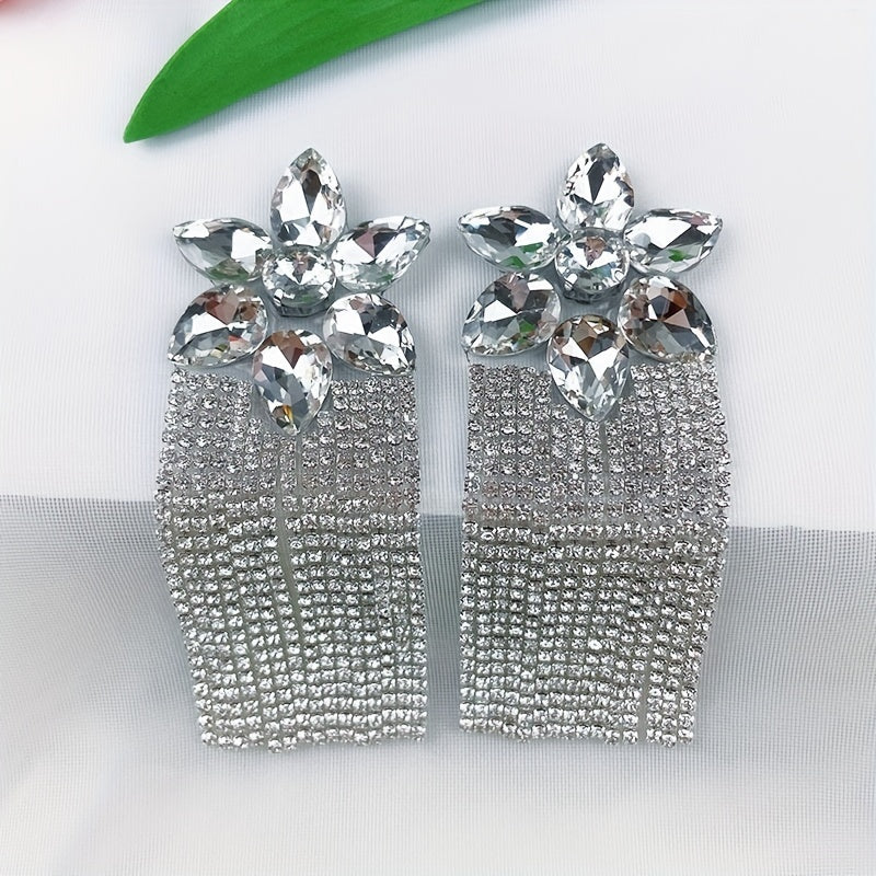 Rhinestone Tassel DIY Shoe Accessory Wedding Dress Decoration