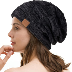 Winter Warm Knitted Slouchy Beanie