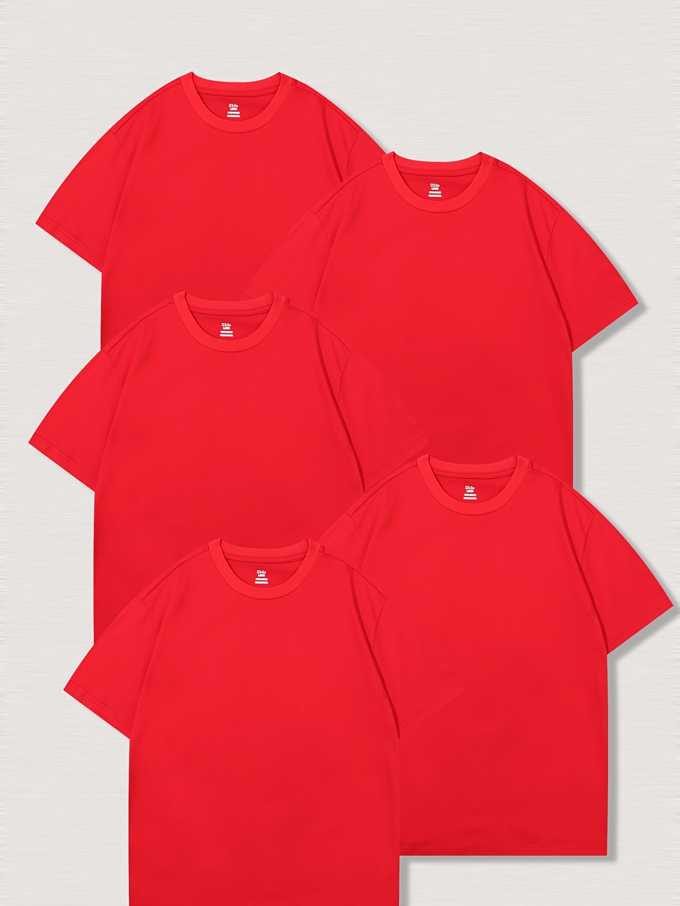 5 Boys' Breathable Cotton T Shirts - Casual Wear or Pajamas