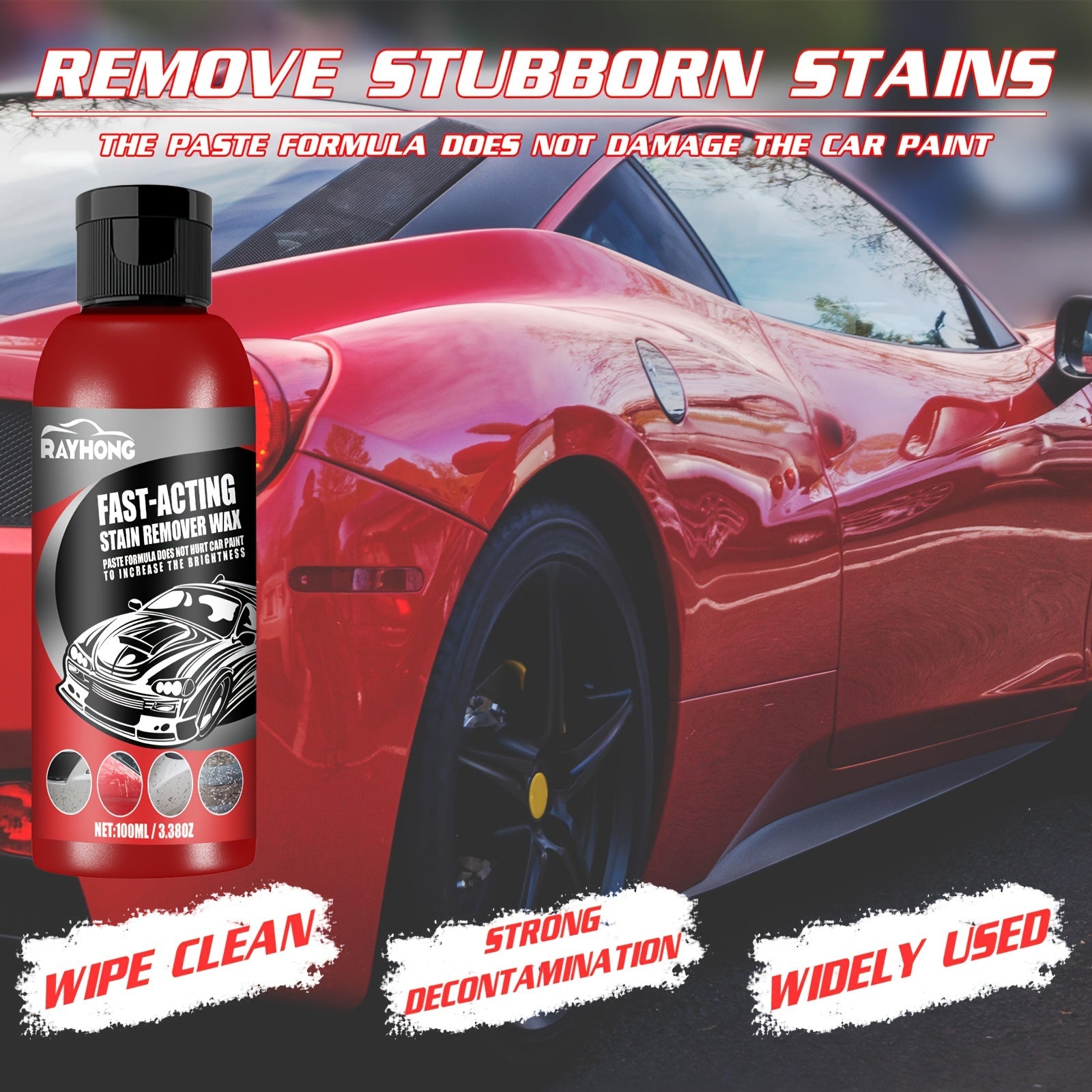 Car Decontamination Wax for Durable Paint Protection